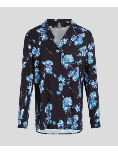 ORCHID FLUID BLOUSE