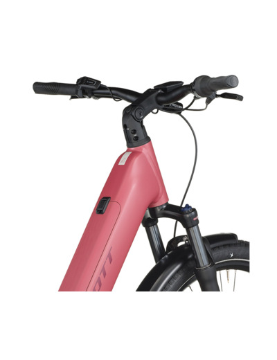 Vélo urbain électrique SUB TOUR 10 WAVE Rouge Magenta