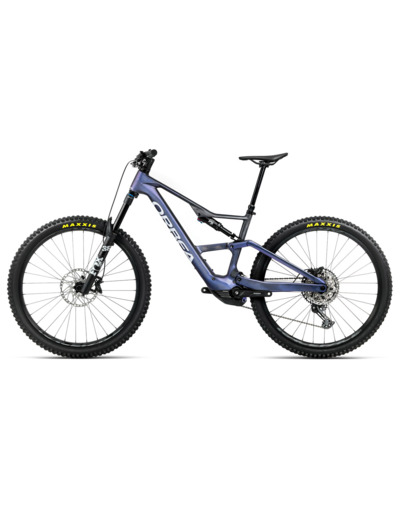 VTT tout suspendu électrique RISE LT M20 630W Tanzanite/Carbone