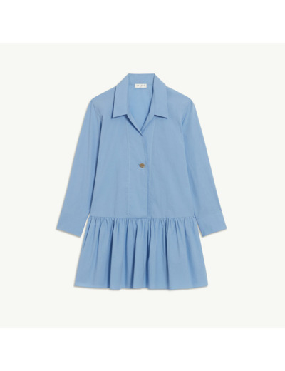 Robe esprit chemise en coton