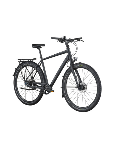 Vélo urbain/trekking VITESS 20 RIGID Noir Mat