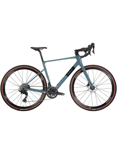 Vélo de gravel MANTIK GRX DI2 1X12V Bleu Pétrole