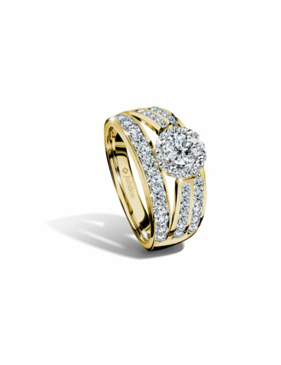 แหวนเพชร The Ecellence Collection รุ่น R20311AG - สีโกลด์