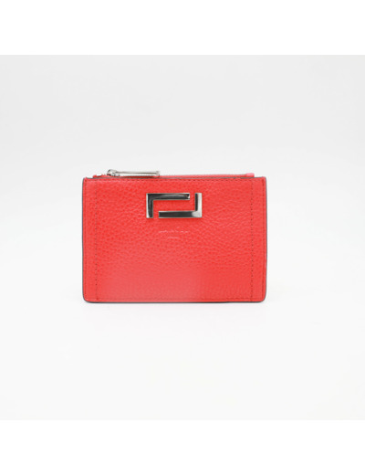 Bastille - Pte-Cartes Zip L - Rouge Lancel