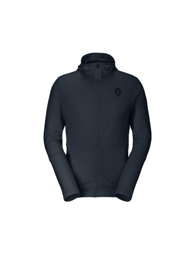 Sweat zippé à capuche Homme DEFINED LIGHT Bleu Foncé