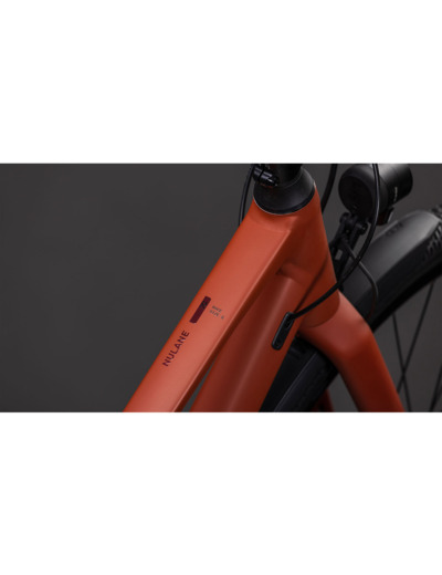 Vélo trekking NULANE RACE FE Ambre/Noir