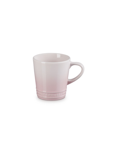 Mug V 330ml en céramique shell pink