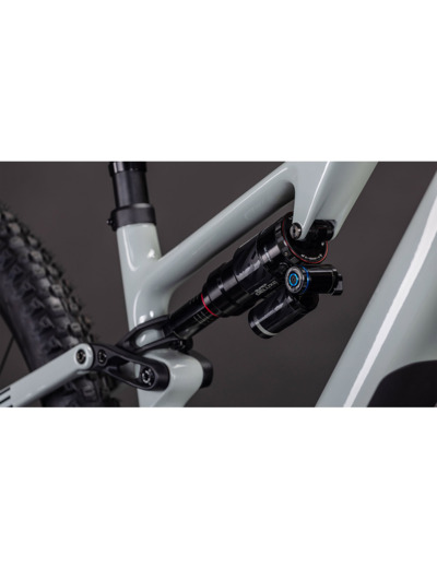 VTT tout suspendu électrique AMS HYBRID ONE44 C:62 RACE 400X Beige/Noir