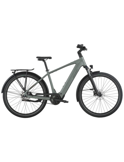 Vélo urbain/trekking électrique E-HORIZON TOUR 30 BELT Gris Montagne