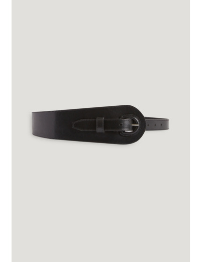 Ceinture cuir noir