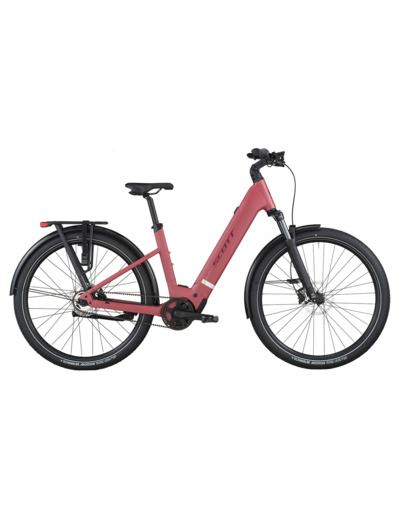 Vélo urbain électrique SUB TOUR 10 WAVE Rouge Magenta