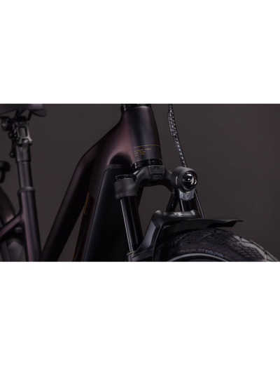 Vélo trekking électrique KATHMANDU HYBRID COMFORT SLX 800 Noir/Or