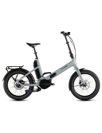 Vélo urbain pliant électrique FOLD HYBRID COMFORT 545 Gris