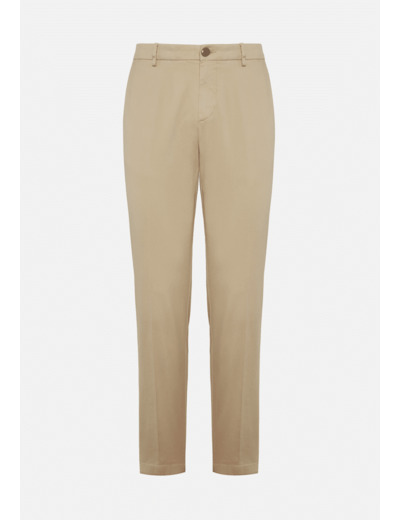 Pantalon En Coton Extensible