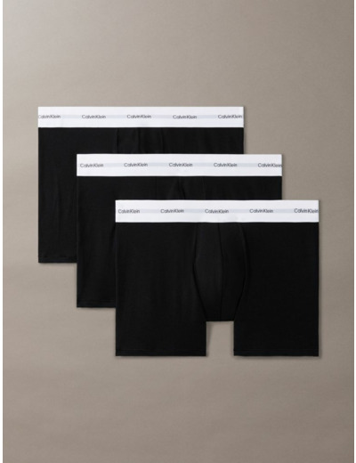 CULOTTE BOXER À RAYURES EN MELANGE DE COTON - PACK DE 3