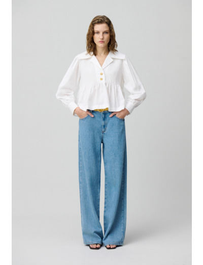 Blouse volantée