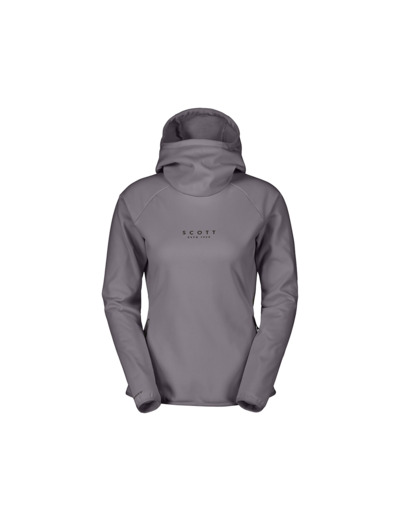 Sweat à capuche Femme DEFINED WARM HOODY Gris Soirée