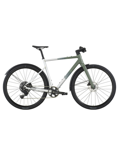Vélo de route METRIX 30 EQ Argent/Vert Wenge
