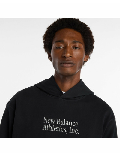 Sweat à capuche Homme ATH CL HD Noir