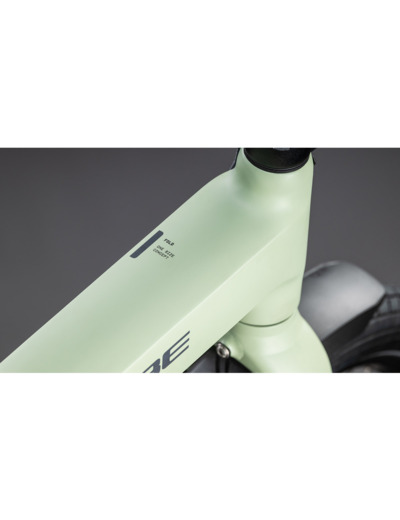 Vélo urbain pliant électrique FOLD HYBRID 545 Vert Pois