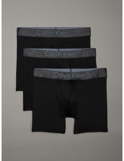 BOXER BRIEF À RAYURES MICRO BRUSHÉES - PACK DE 3