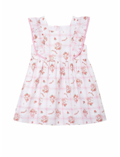 ชุดกระโปรงเด็กผู้หญิงแขนกุดพิมพ์ลาย My Melody