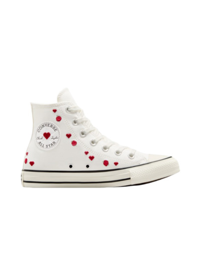 Chuck Taylor All Star Hi Vintage White/Red/Egret