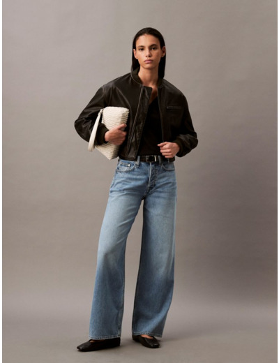 JEANS À JAMBES LARGES