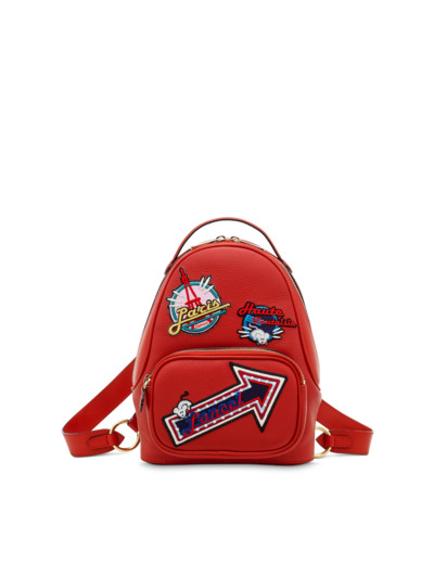 Mia de Lancel - Sac à dos - Moyen modèle - Rouge Lancel