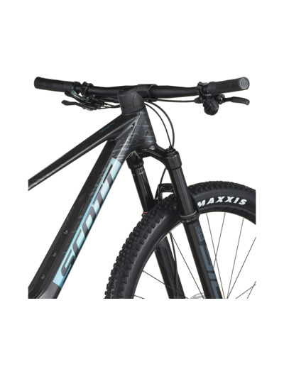 VTT tout suspendu SPARK RC TEAM Noir Carbone