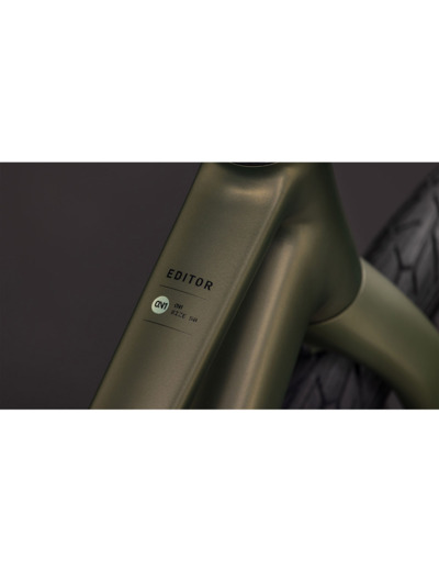 Vélo urbain EDITOR ONE Vert/Noir