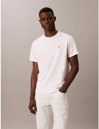 T-SHIRT EN COTON À COUPE CLASSIQUE