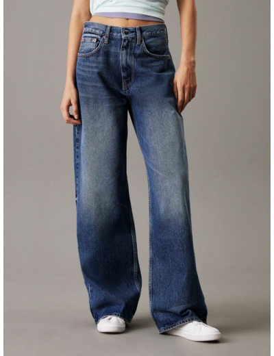 JEANS À JAMBES LARGES