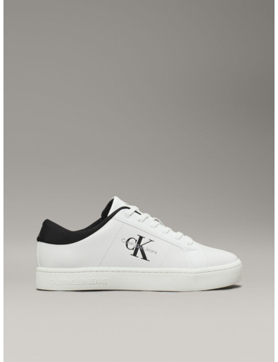 BASKETS EN CUIR À LACETS BAS CLASSIC CUPSOLE