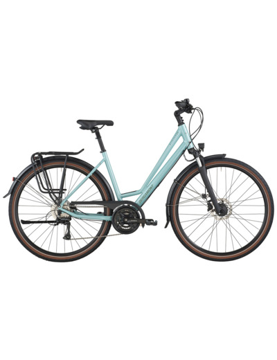 Vélo urbain/trekking VITESS 50 AMSTERDAM Bleu Sirène