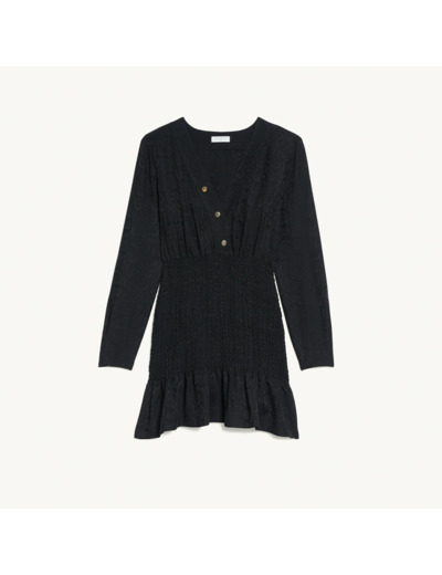Robe courte avec smock