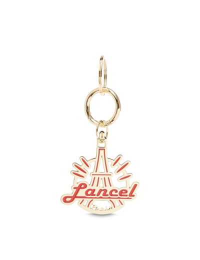 Cuir Pompon - Porte-clés Ma Tour Lancel - Rouge Lancel