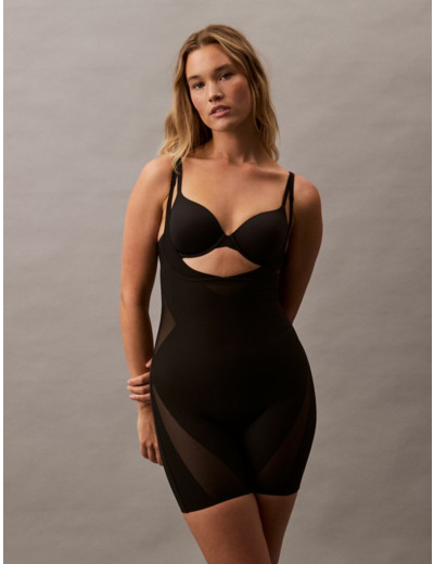INVISIBLES MESH SCULPT FIRM BODY BRIEFER