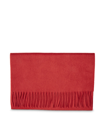 KASHMIR TISSE - Echarpe Homme - Rouge Lancel