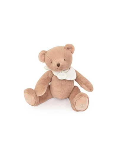 Peluche ourson Martin grand modèle - beige taupe