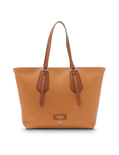 Opéra de Lancel - Cabas zippé - Grand modèle - Camel