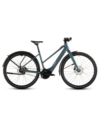 Vélo urbain électrique EDITOR HYBRID SLT 400X FE Gris