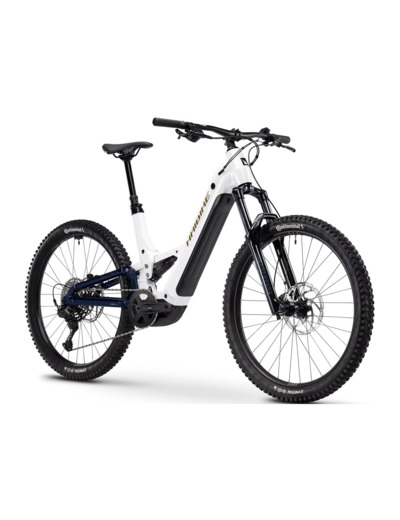 VTT tout suspendu électrique ALLTRAIL 8 LOW Blanc/Bleu