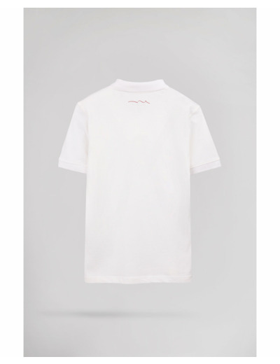 Polo Enfant P-LARY MC JR Blanc