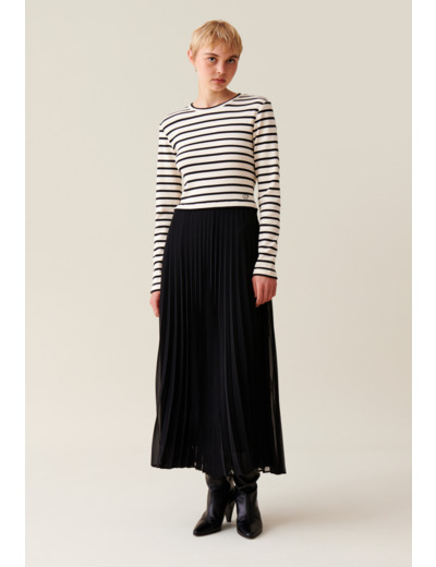 Robe Twist marinière