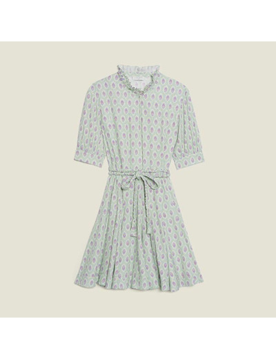 Robe courte imprimée