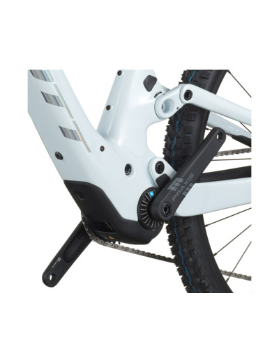 VTT tout suspendu électrique LUMEN 910 Blanc Cumulus