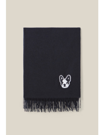 Echarpe laine franges Jean Toto