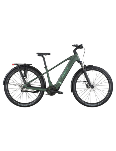 Vélo urbain électrique SUB TOUR 10 Vert Varech