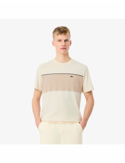 T-shirt Homme COLOR BLOCK Beige